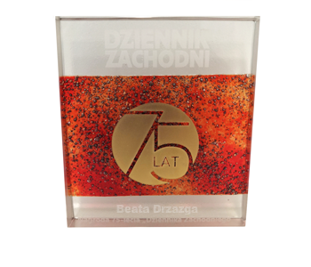 75th anniversary award of "Dziennik Zachodni"