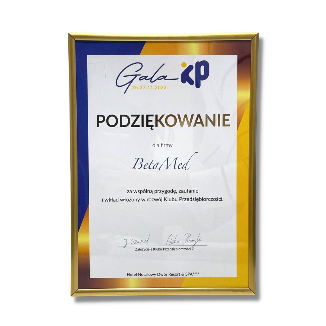 Thanks to Beata Drzazga for contributions made to the development of the Klub Przedsiębiorczości