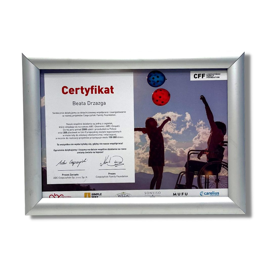 Certificate CFF